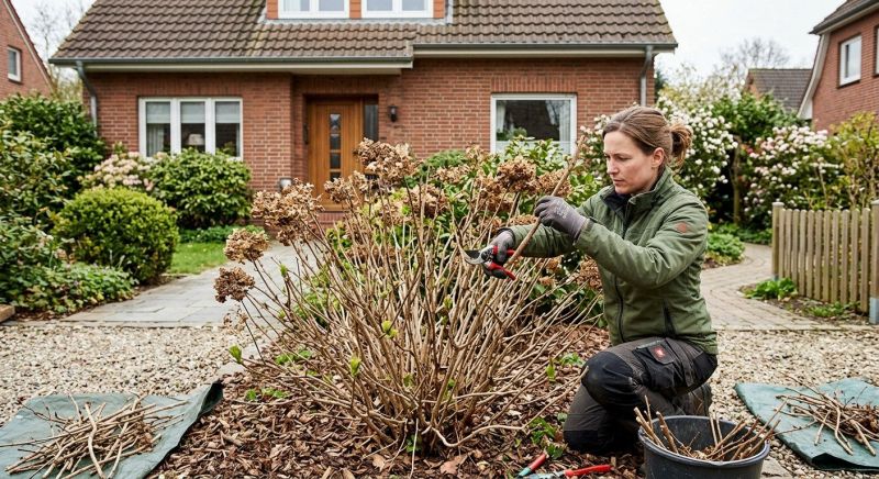 Hydrangea Pruning in Honolulu, HI